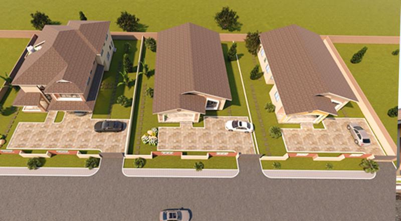 Proposed Housing Unit for NDA, Aerial view